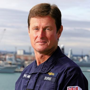 Vice Admiral Andrew Burns CB OBE