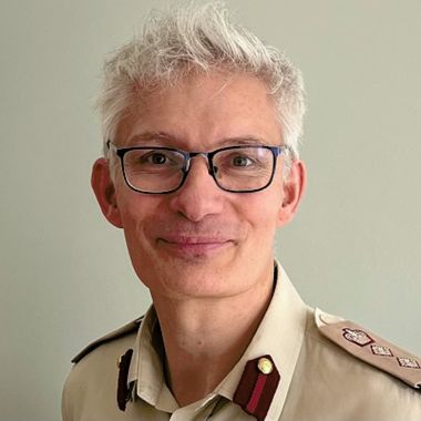 Colonel Simon Horne OBE PhD FCEM