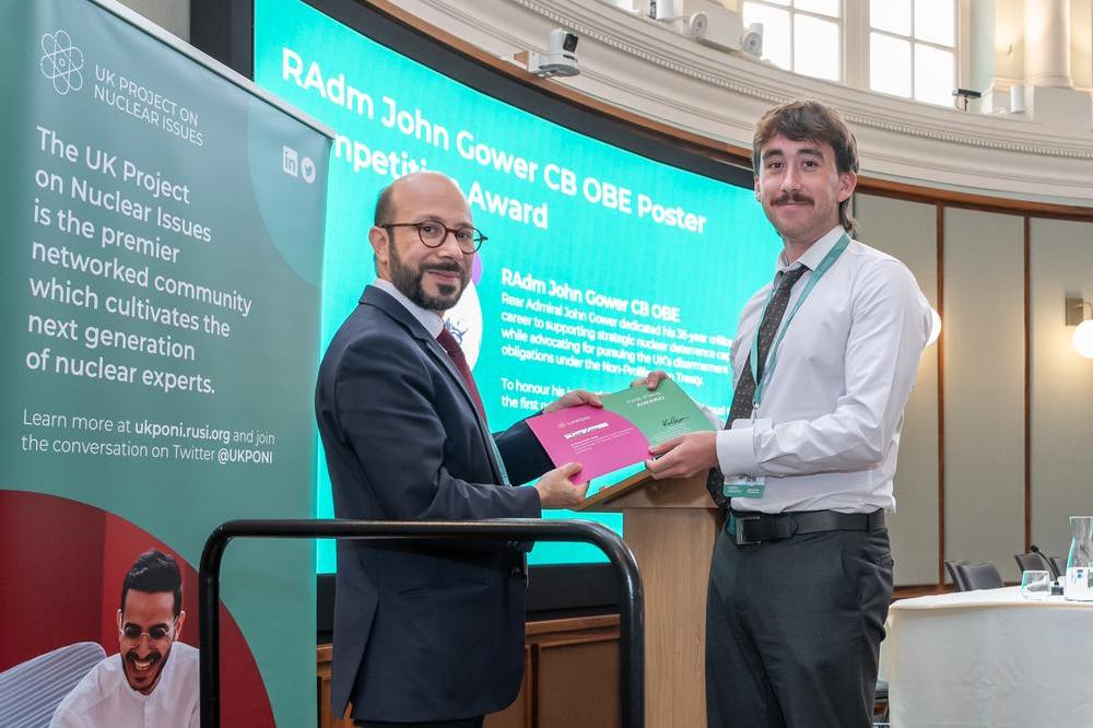 Jack Lines, Graduate Process Engineer, Cavendish Nuclear, poster competition winner